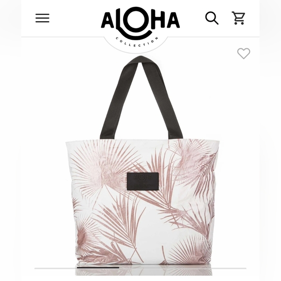 NWT ALOHA Collection Day Palms Day Tripper Rose Gold - Picture 4 of 5